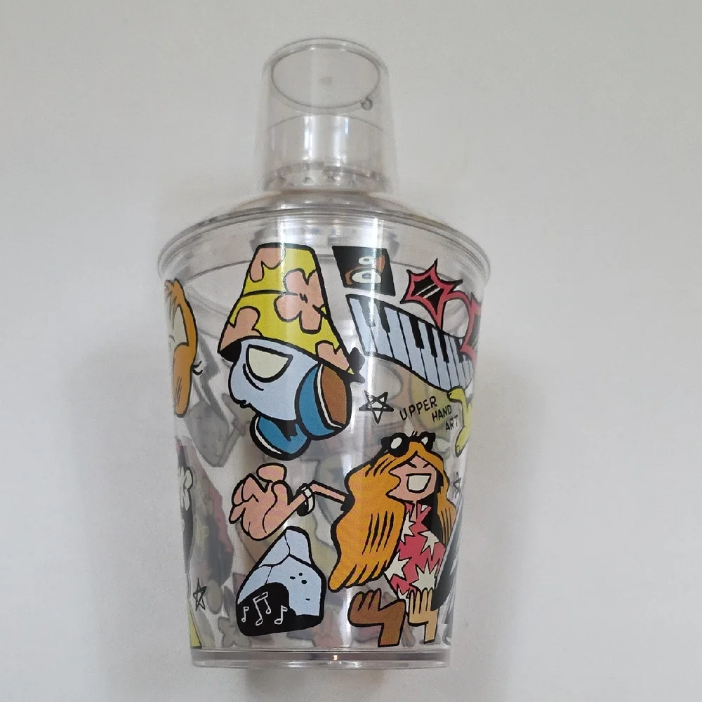 Cocktail Shaker - Colorful Cartoon Design - Plastic